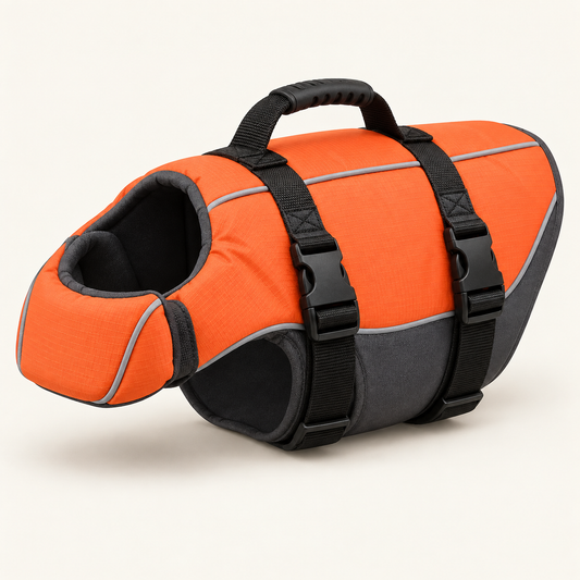 PawFloat – Gilet de sauvetage réfléchissant pour chien