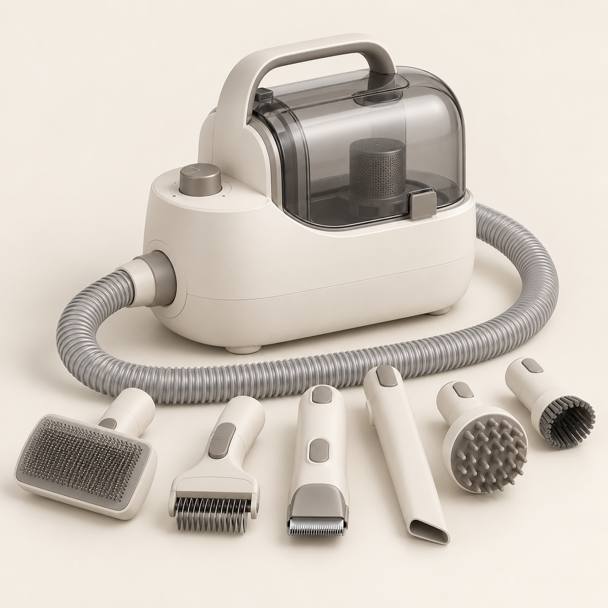 PawGroom – Aspirateur de toilettage 7-en-1 chien et chat