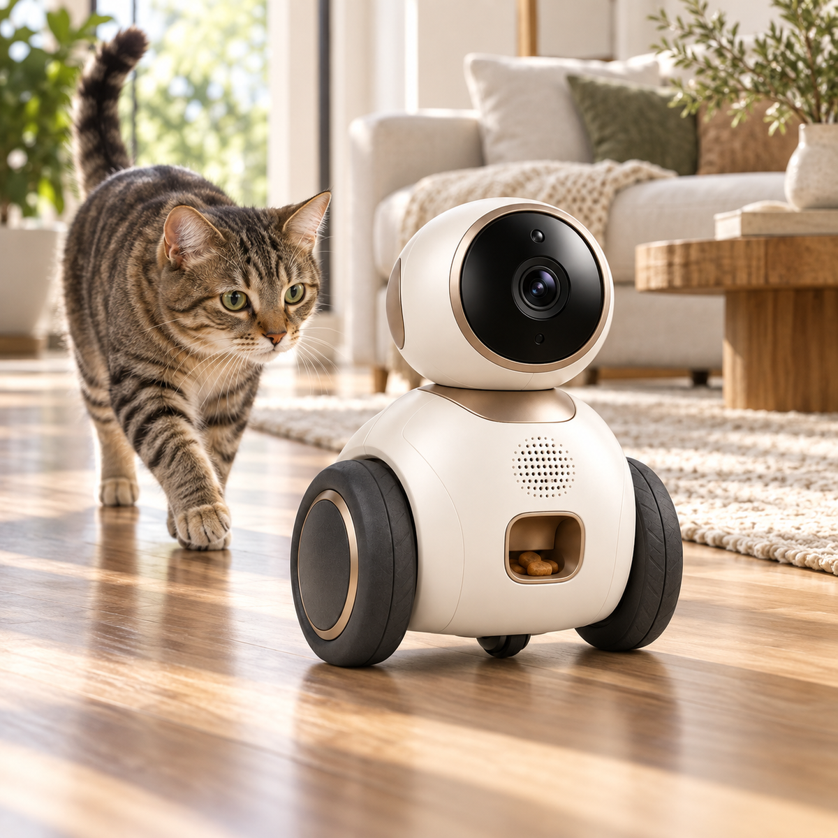 PawRobot – Robot caméra mobile pour chien et chat