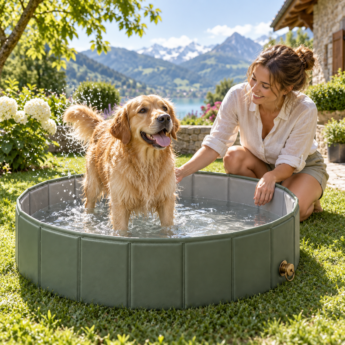 PawPool – Piscine pliable XXL pour chien