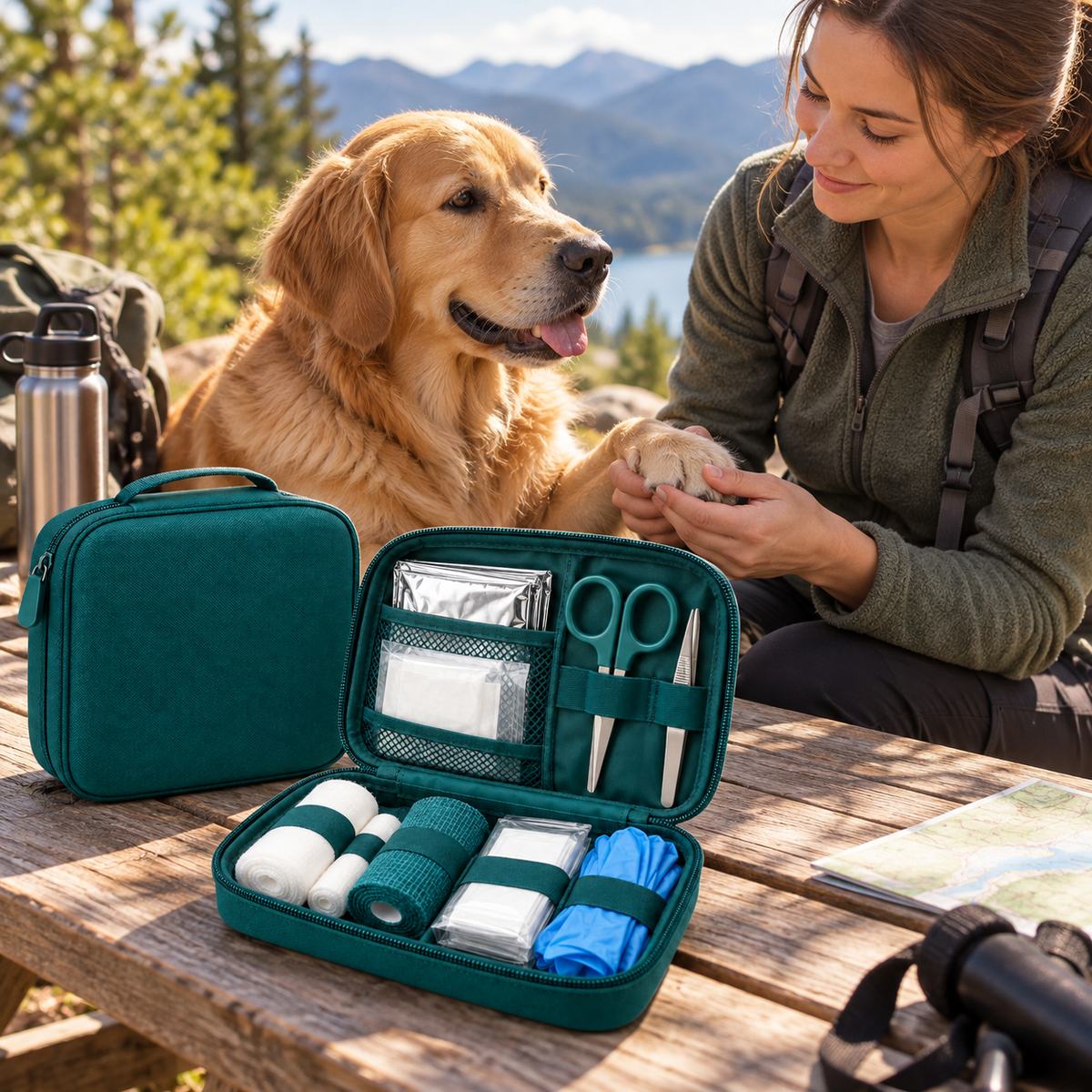 PawAid – Trousse de premiers soins de voyage pour animaux