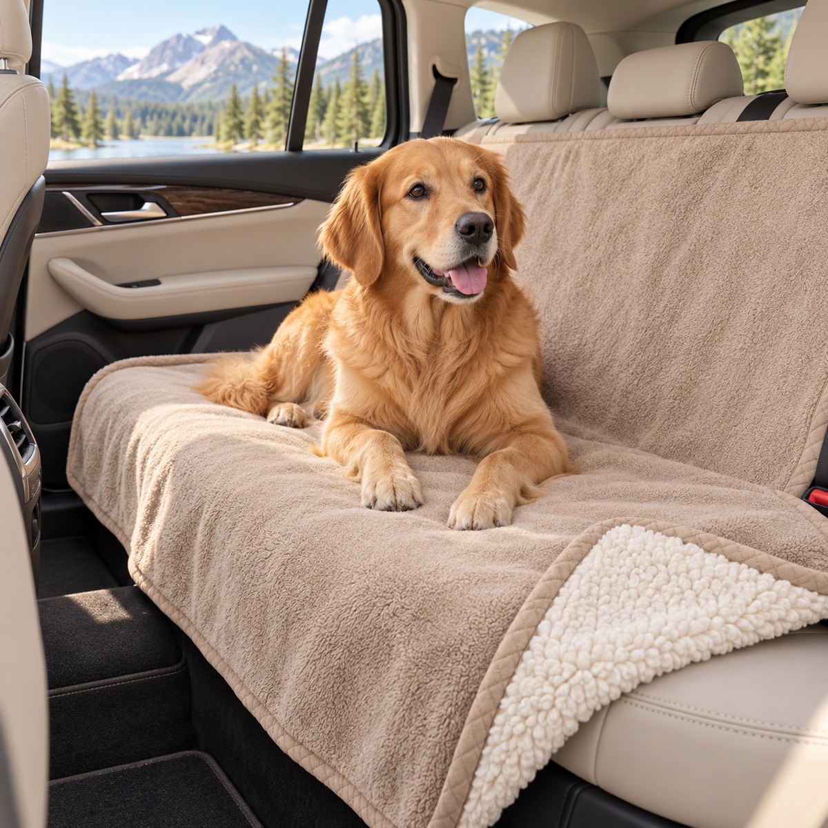 PawShield – Plaid imperméable réversible pour animaux