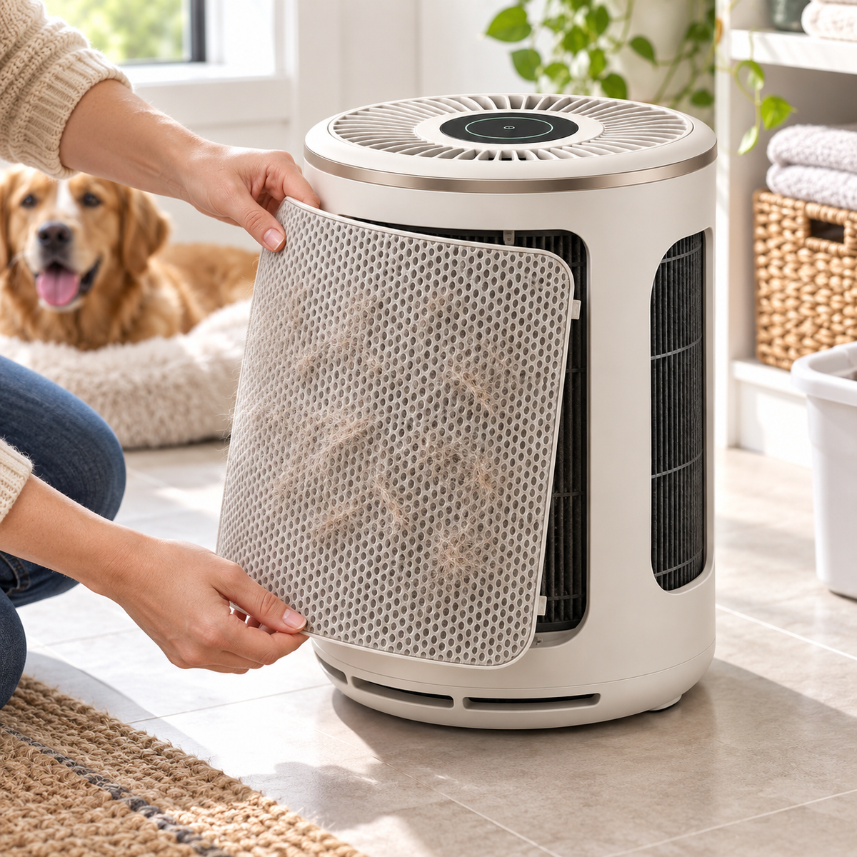 PawFresh – Purificateur d’air HEPA spécial animaux