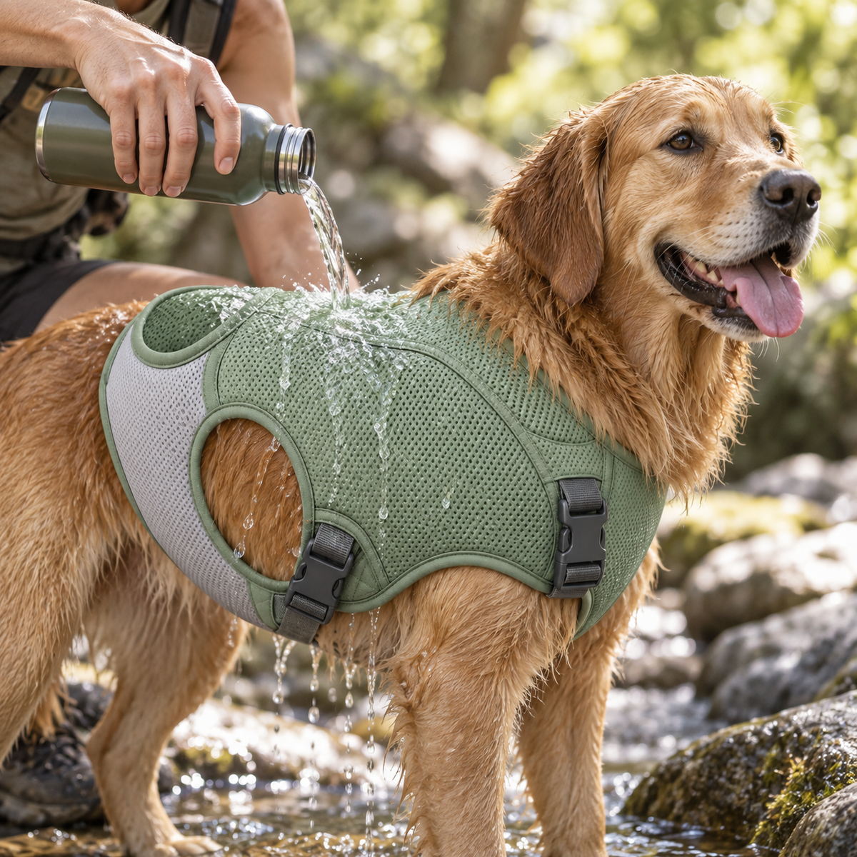 PawBreeze – Gilet rafraîchissant pour chien
