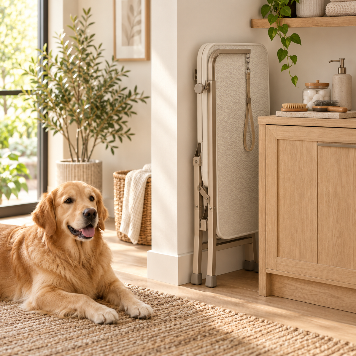 PawTable – Table de toilettage pliante pour chien et chat