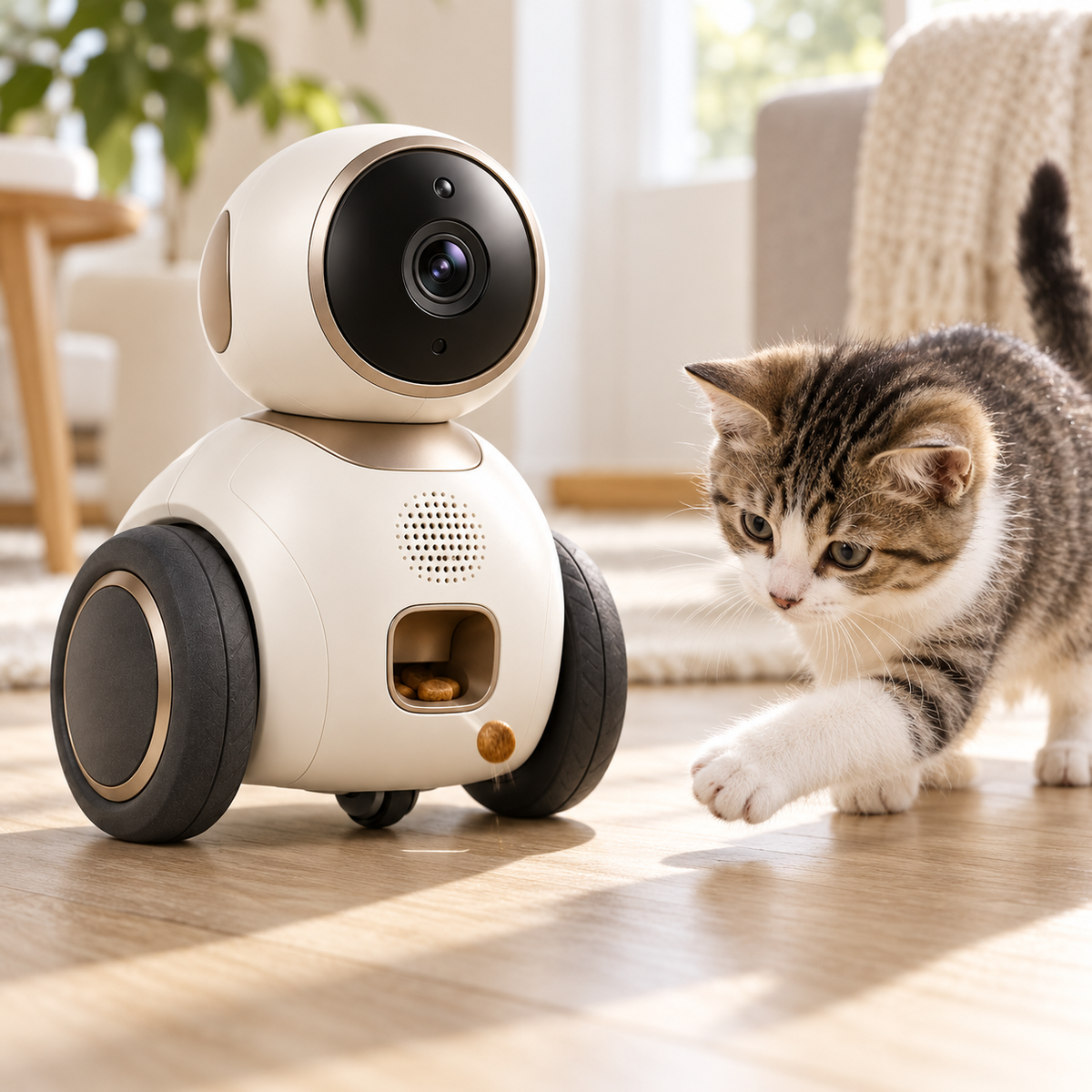 PawRobot – Robot caméra mobile pour chien et chat
