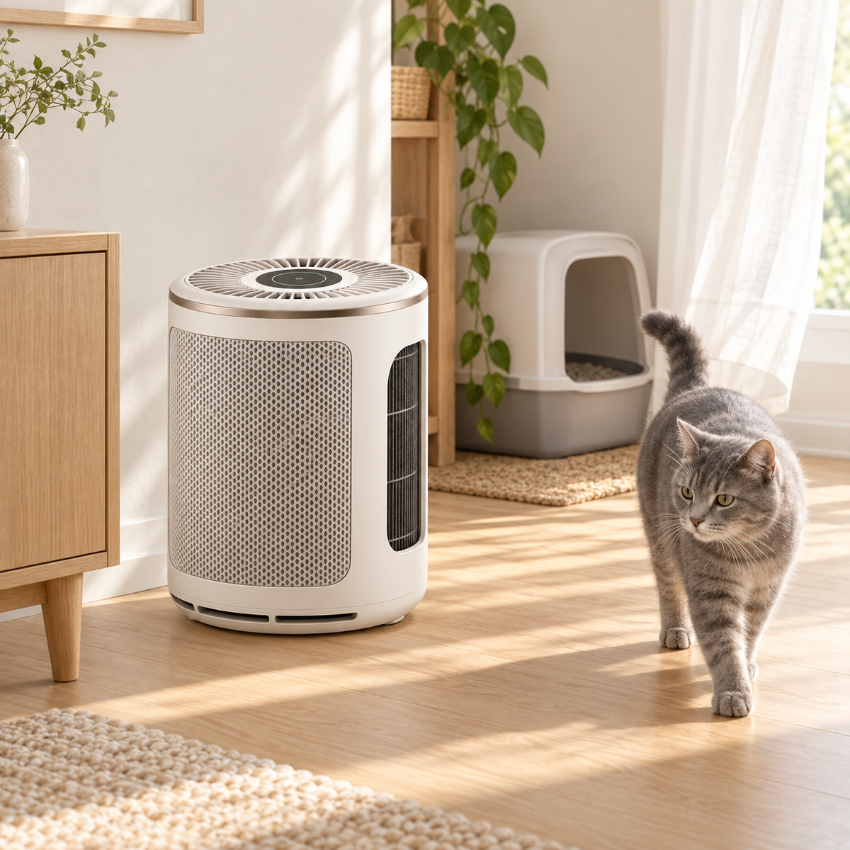 PawFresh – Purificateur d’air HEPA spécial animaux