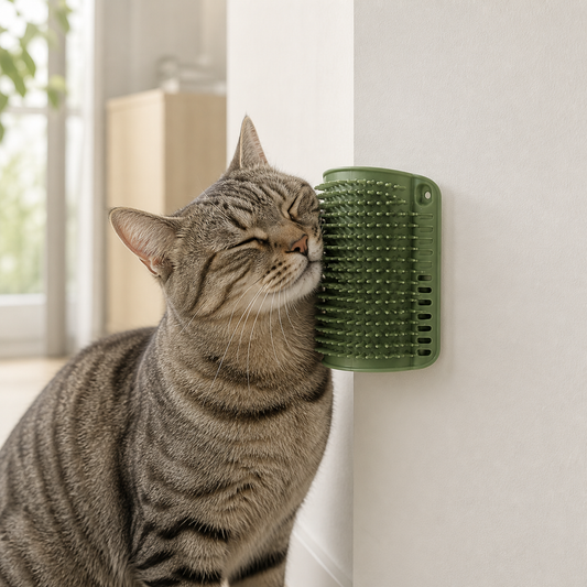 PawBrush – Brosse murale auto-toilettage pour chats