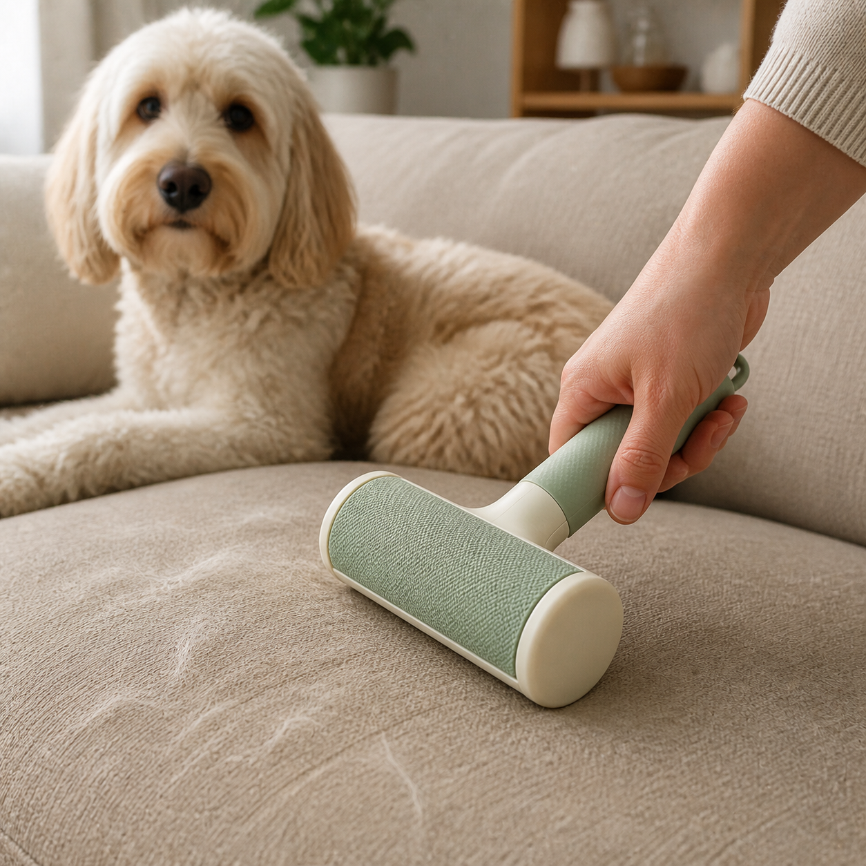 PawRoll – Rouleau anti-poils réutilisable pour chiens et chats