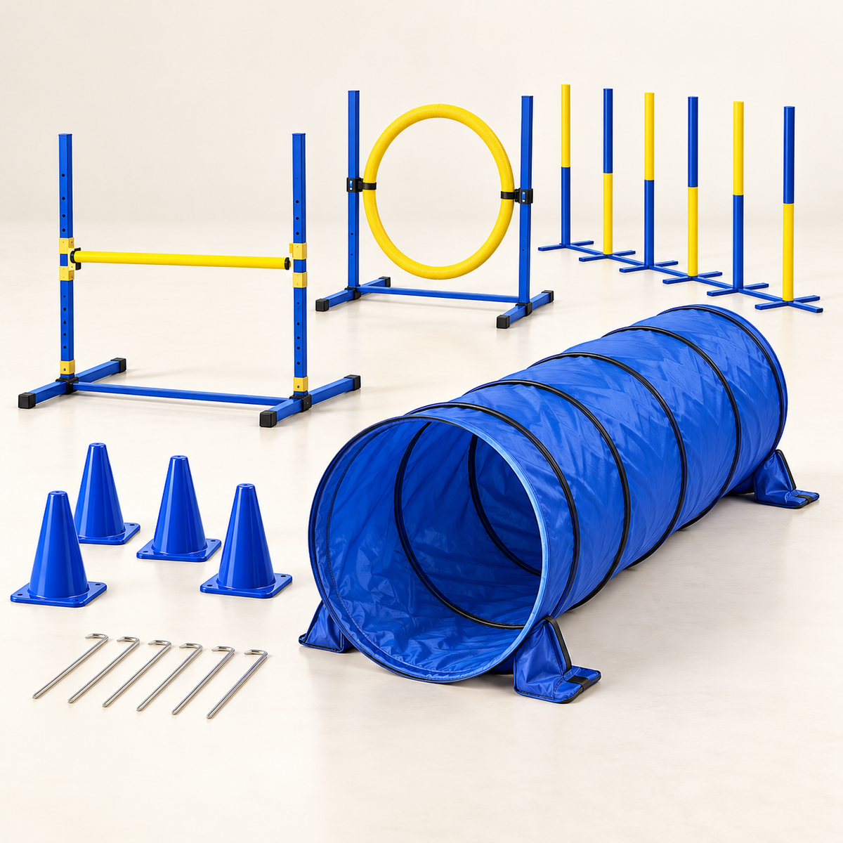 PawAgility – Parcours d’agility complet pour chien