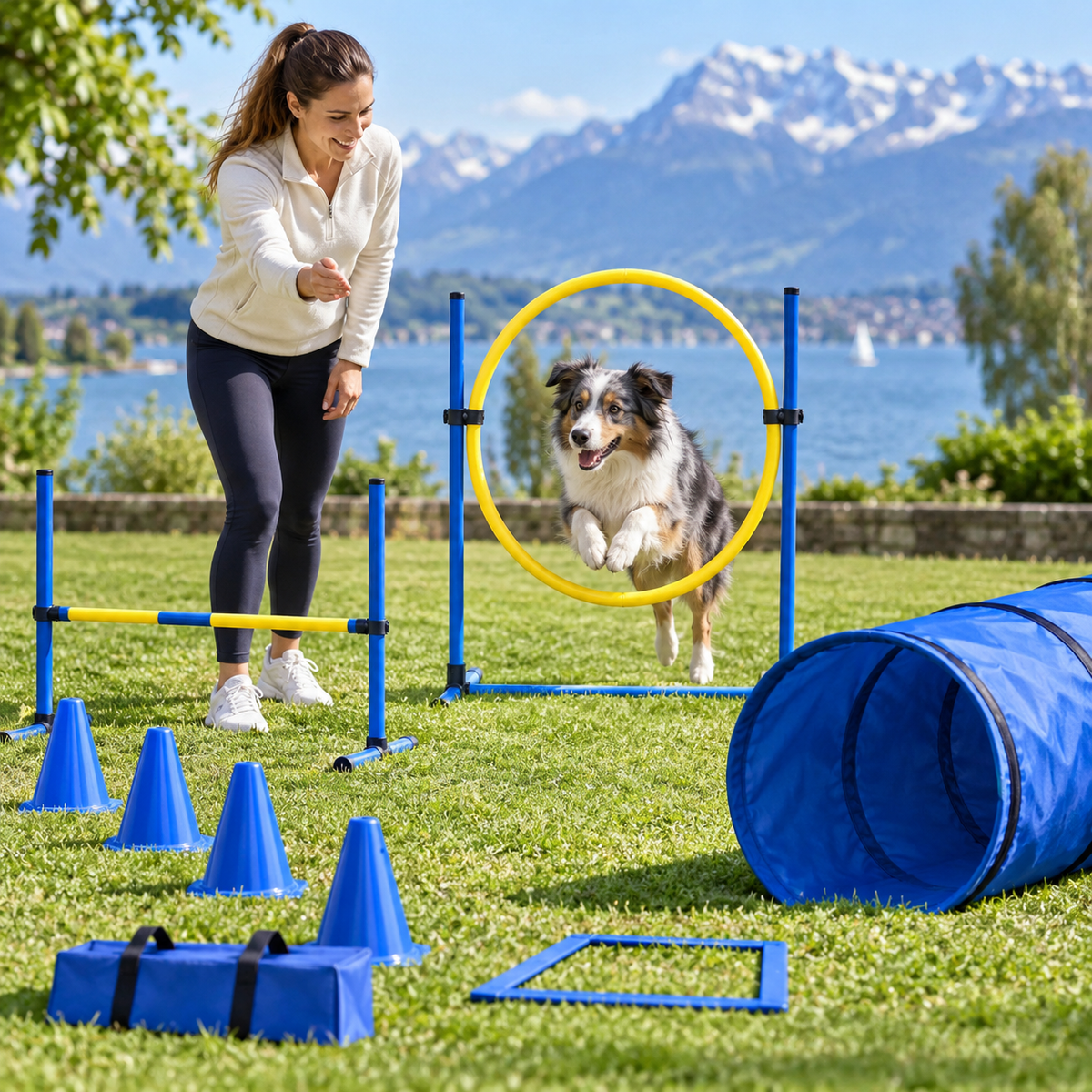 PawAgility – Parcours d’agility complet pour chien