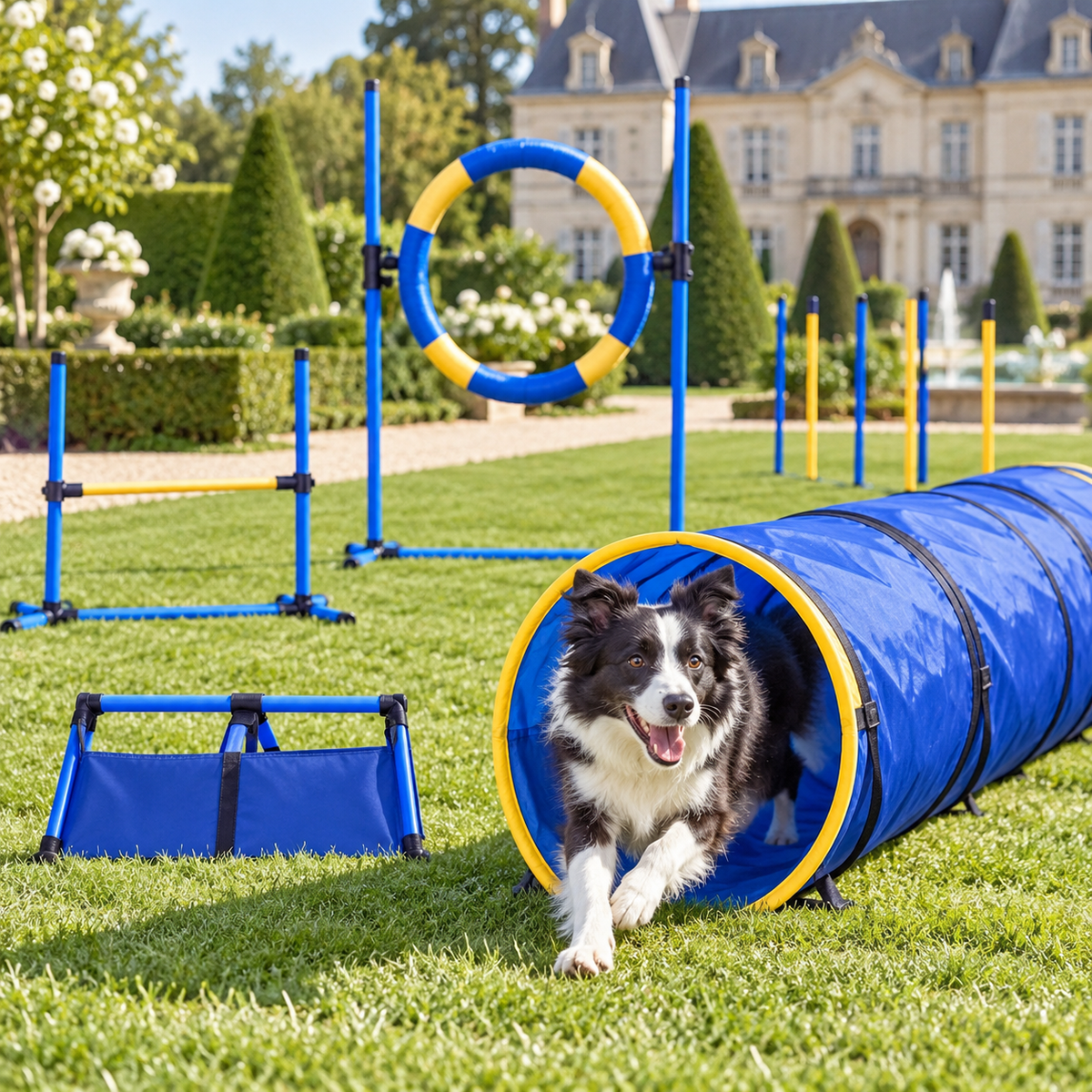 PawAgility – Parcours d’agility complet pour chien