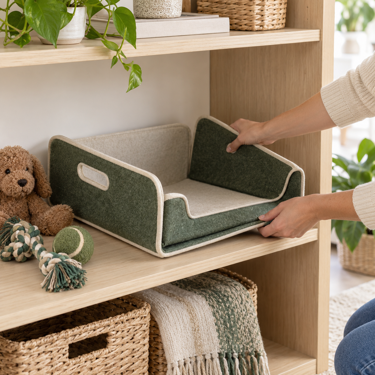 PawBin – Coffre pliable pour jouets