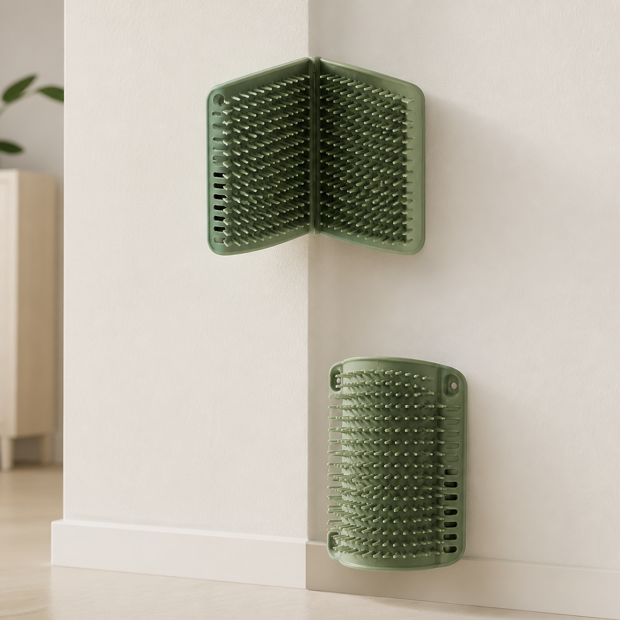 PawBrush – Brosse murale auto-toilettage pour chats