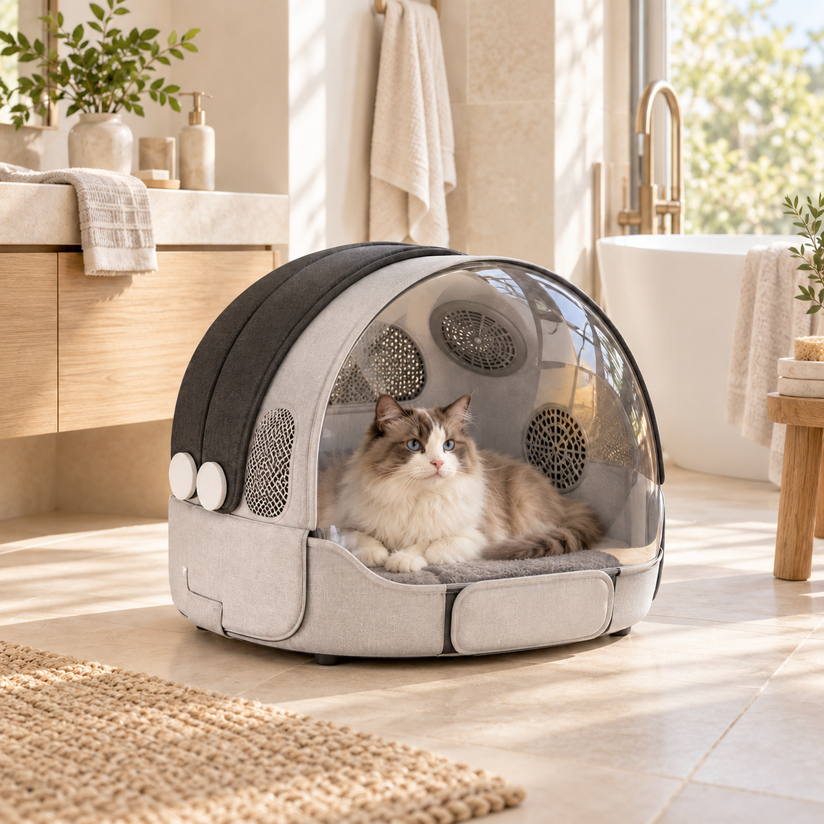 PawCabin – Cabine de séchage intelligente 60 L