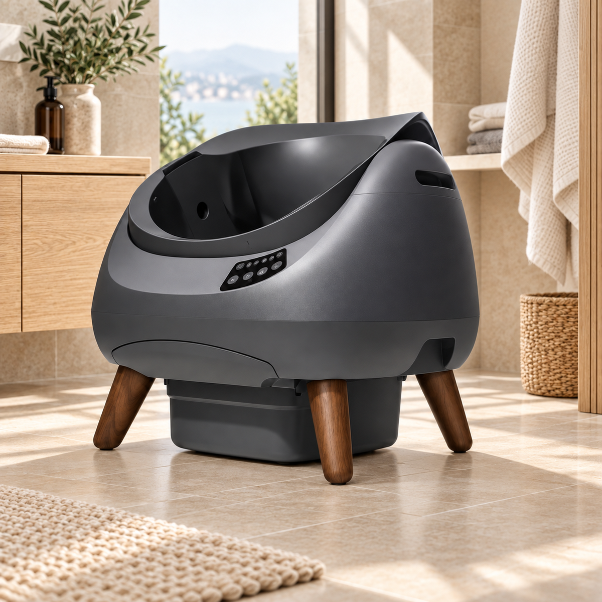 PawClean – Litière autonettoyante connectée pour chat