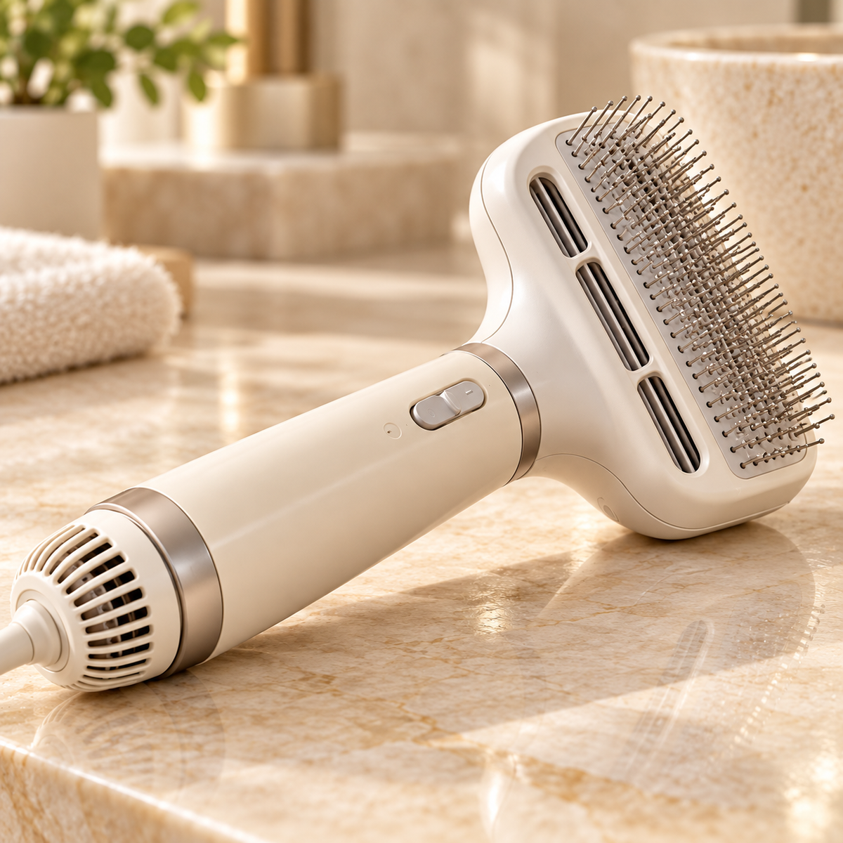 PawDry – Brosse séchante 2-en-1 pour chiens et chats
