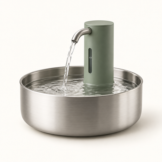 PawFlow – Fontaine à eau inox 3 L