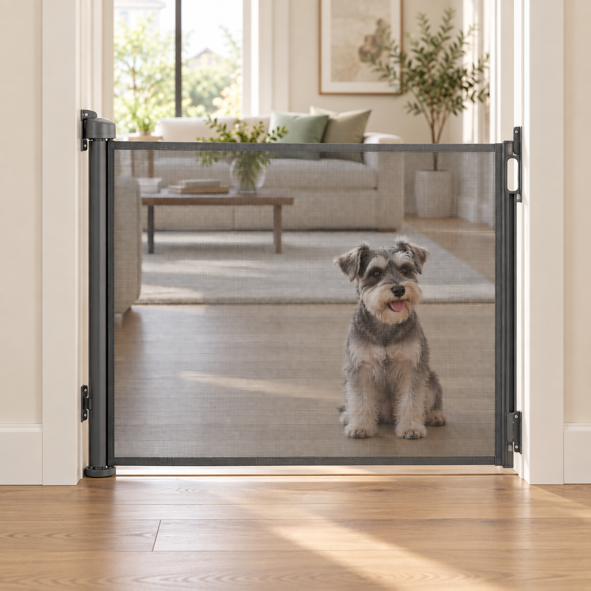 PawGuard – Barrière rétractable pour chiens et chats