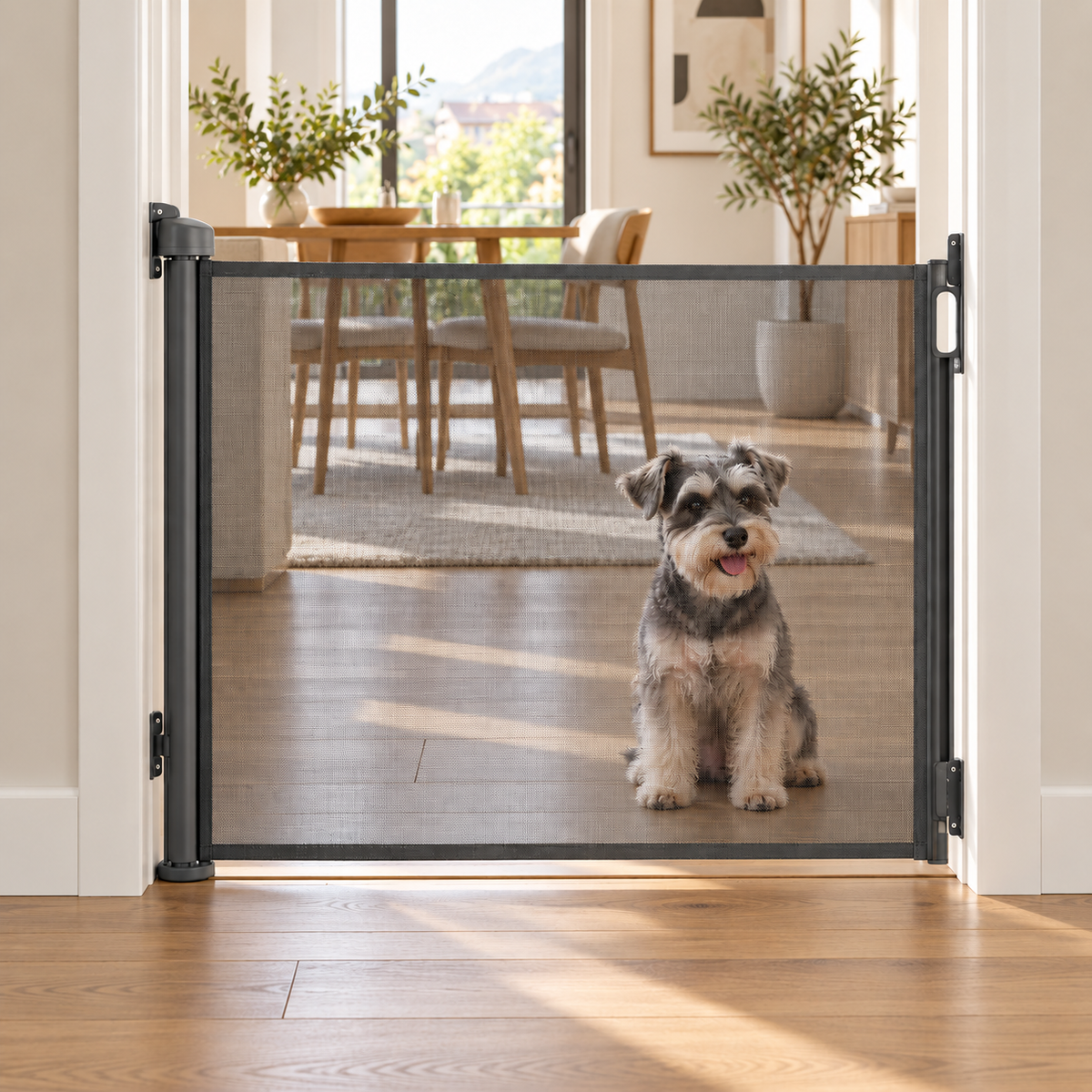 PawGuard – Barrière rétractable pour chiens et chats