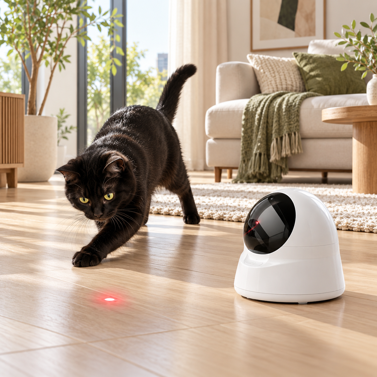 PawLaser – Jouet laser automatique pour chats