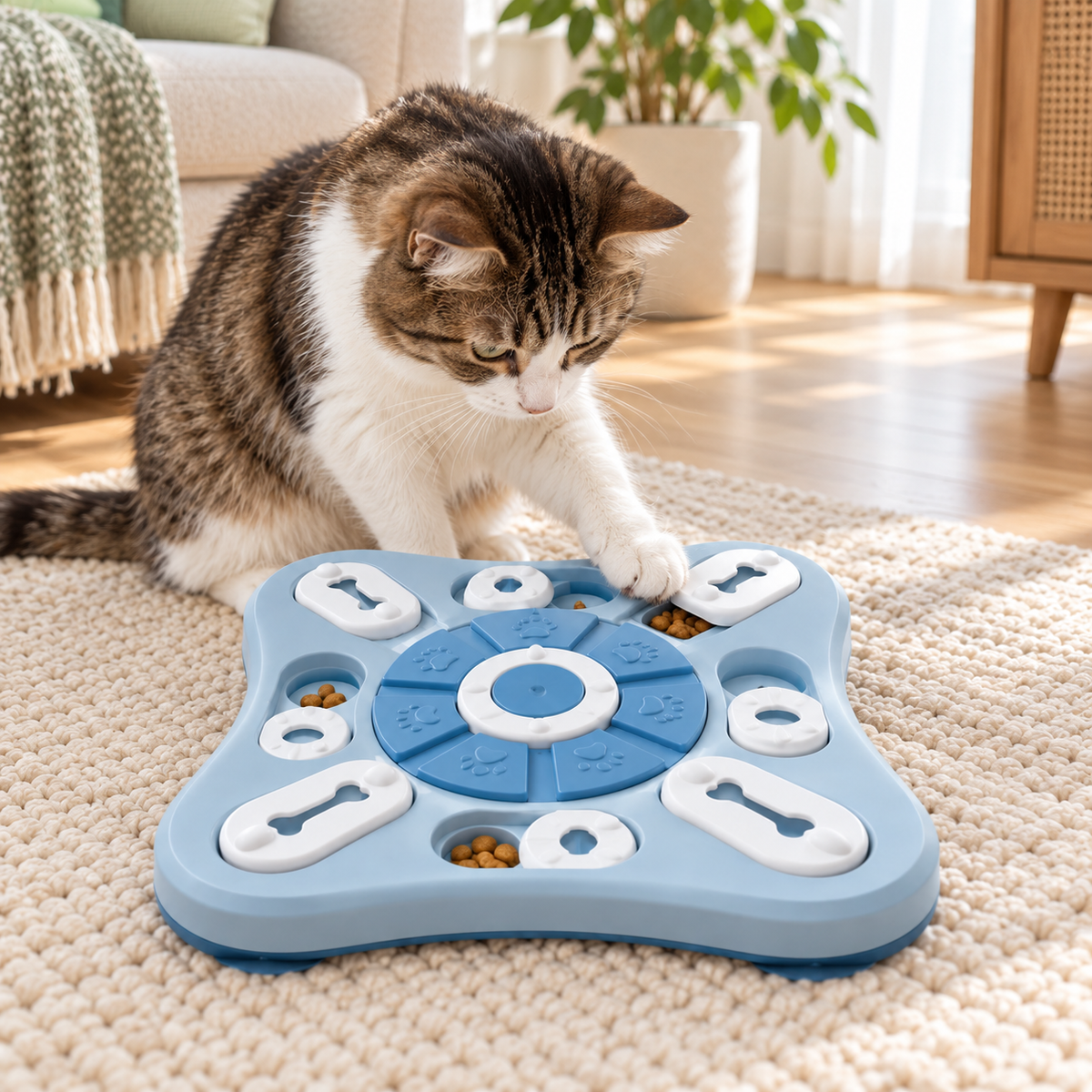 PawMind – Puzzle distributeur de friandises anti-glouton
