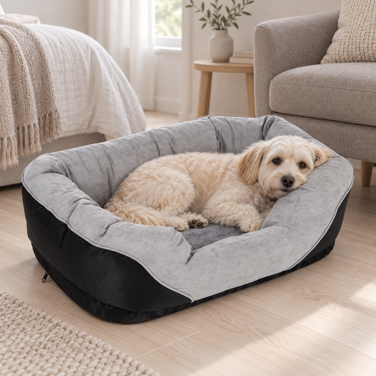 PawRest – Lit à rebords pour chien