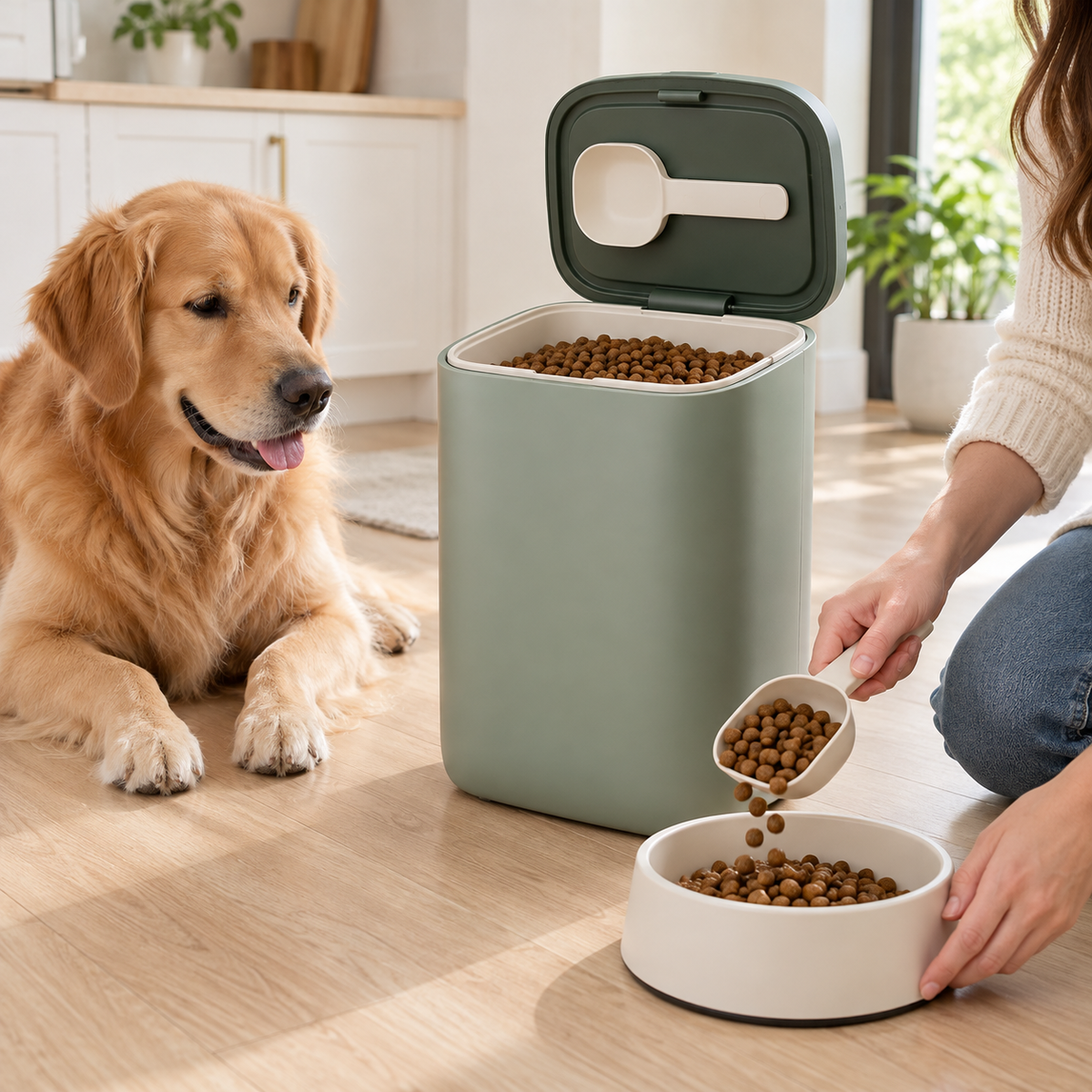 PawSeal – Conteneur sous vide pour croquettes