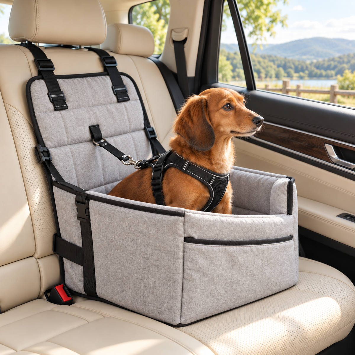 PawSeat – Siège auto rehausseur pour petit chien
