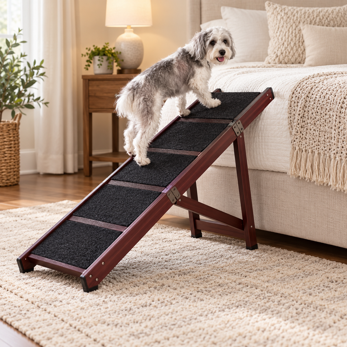 PawStep – Escalier convertible en rampe pour chien et chat