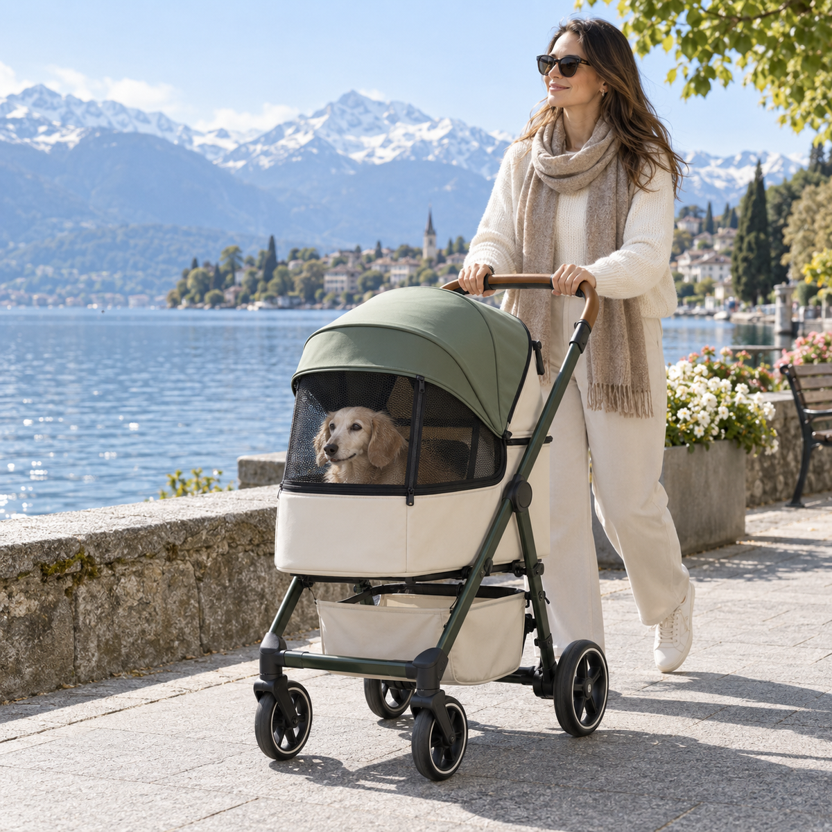 PawStroll – Poussette pliable pour chien et chat