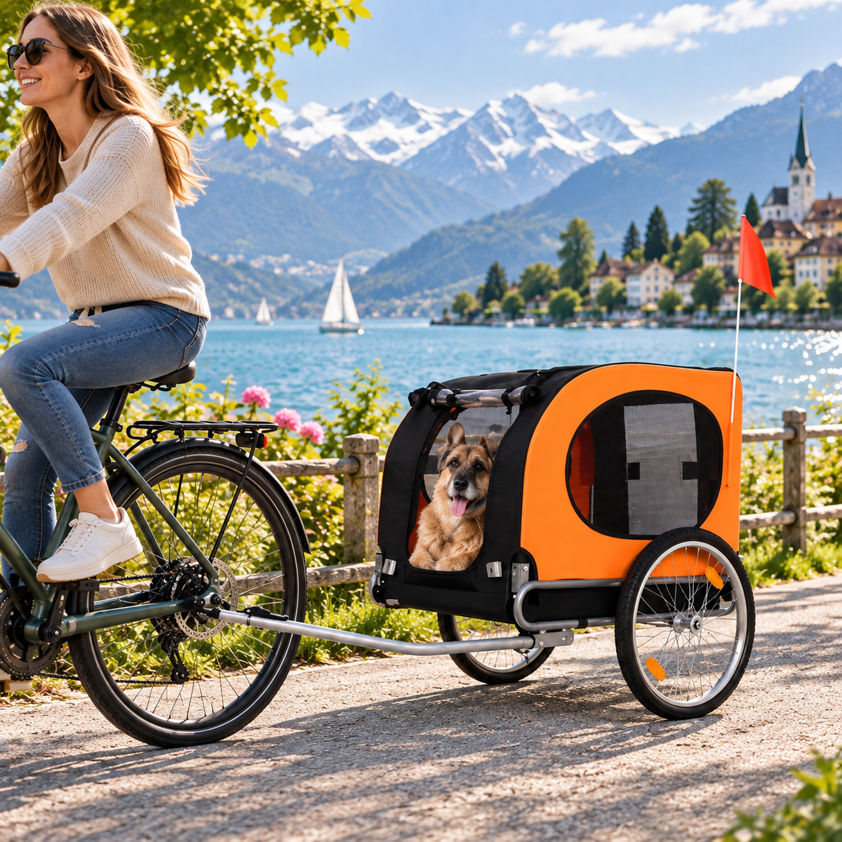 PawTrailer – Remorque vélo pliable pour chien