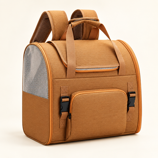 PawTrek – Sac à dos de transport extensible pour chat et petit chien