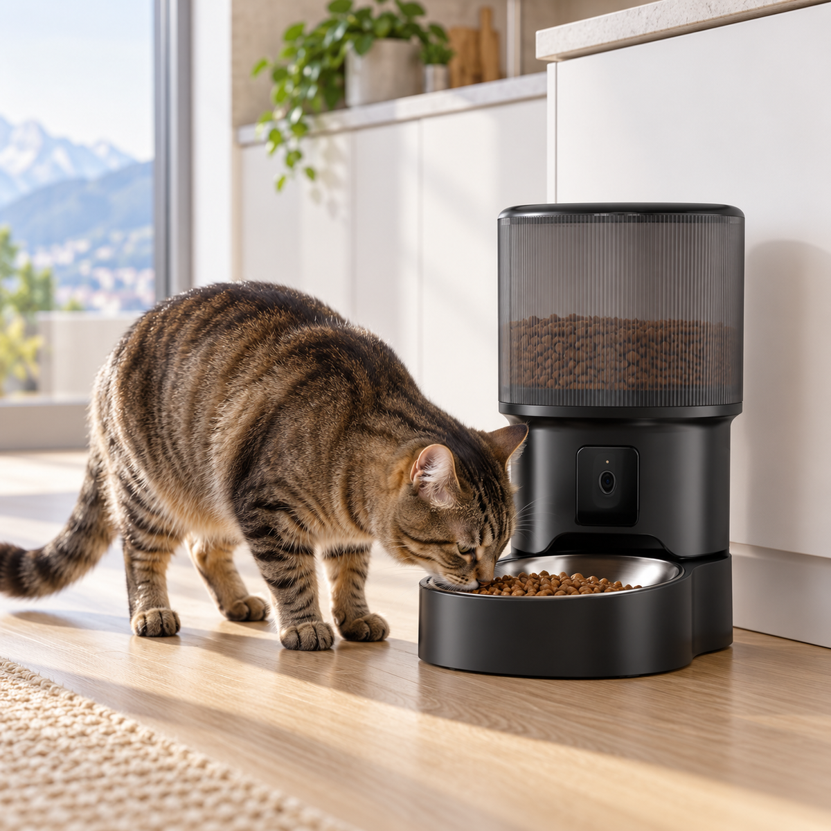 PawVision – Distributeur automatique connecté 4 L avec caméra