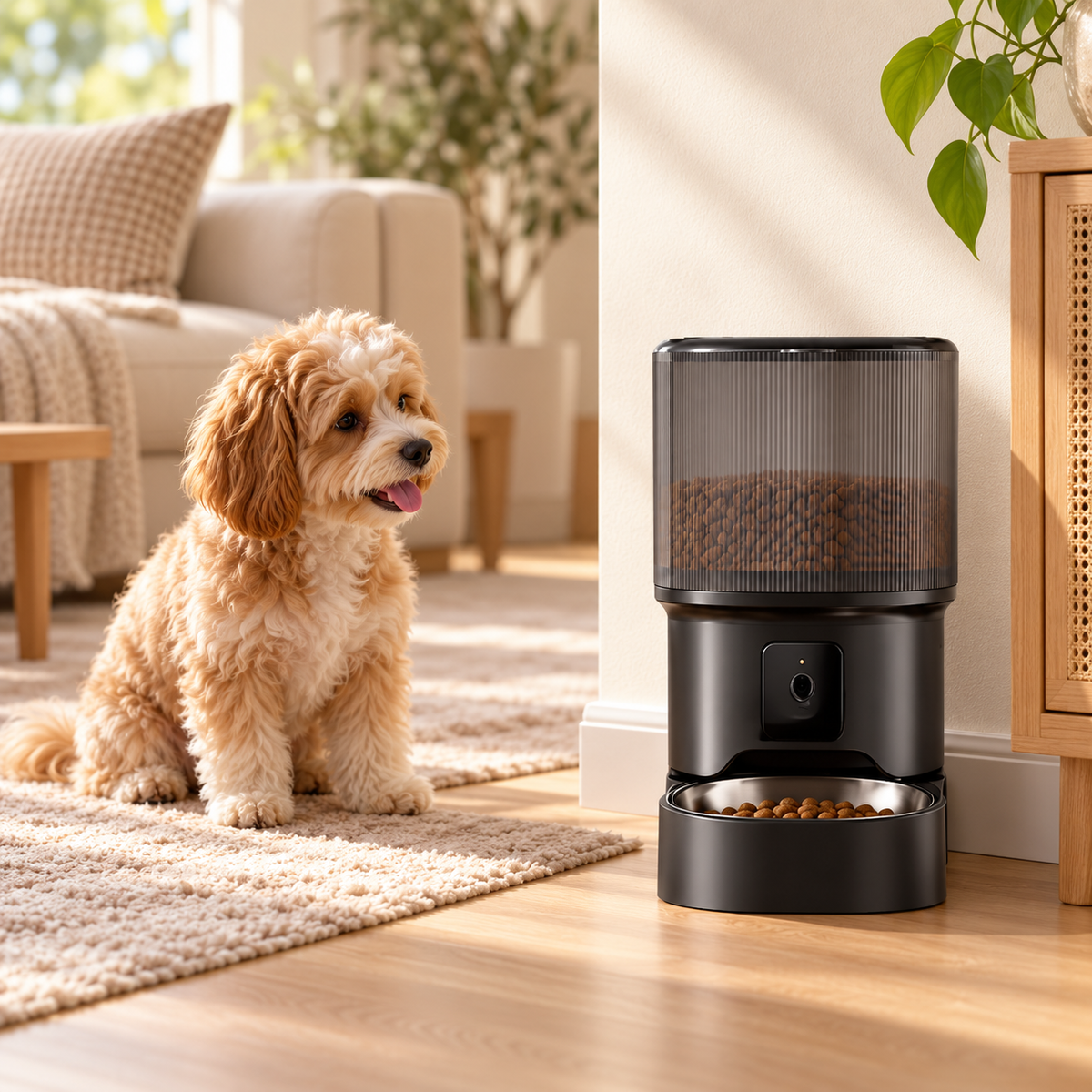 PawVision – Distributeur automatique connecté 4 L avec caméra